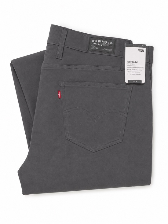 Levi's Other - Levi’s 511 Slim Tech Men’s 38x30 Gray High Stretch Performance Pants NWT
